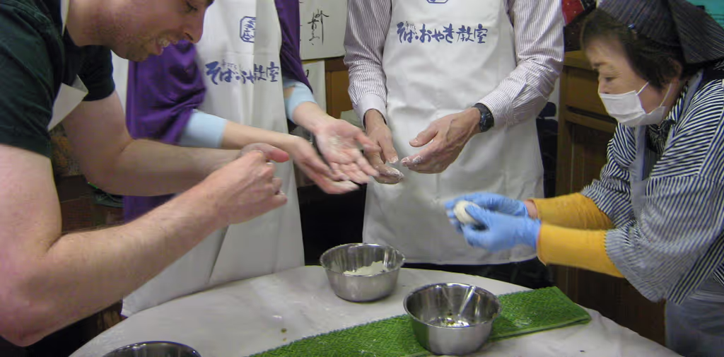 Nagano Private Tour - (Optional)Oyaki dumpling making experience