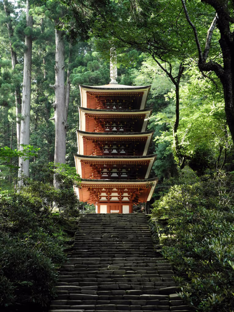 Nara Private Tour - Murou-ji Temple 室生寺の五重塔