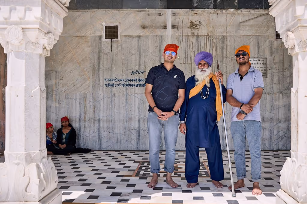 Delhi Private Tour - Delhi Sikh temple photo