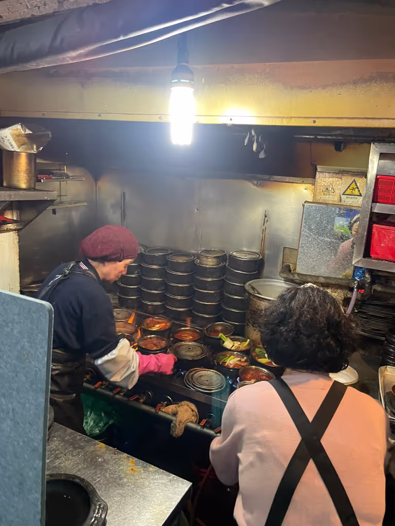 Seoul Private Tour - A scene of cooking hairtail stew