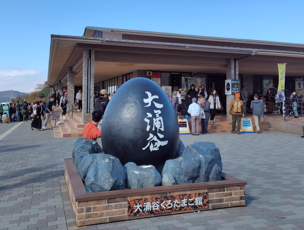 Hakone Private Tour - Popular photo spot at Owakudani Valley