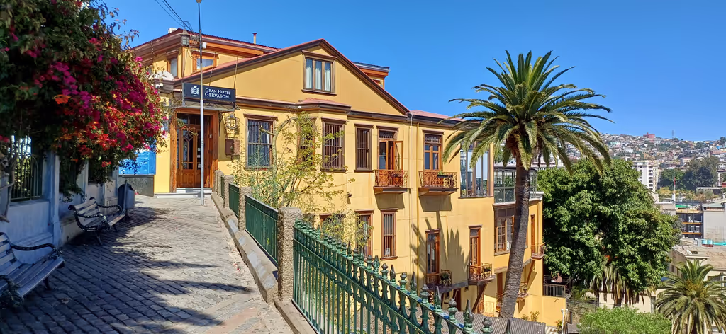 Santiago Private Tour - Concepción Terrace. Hotel Gervasoni