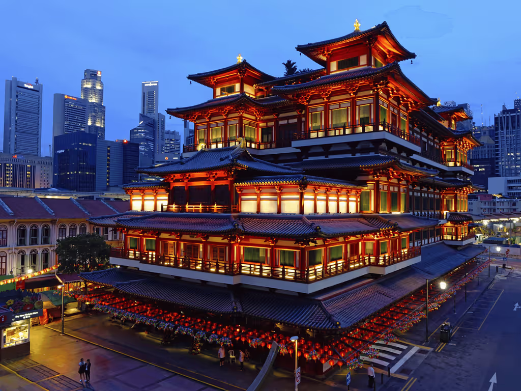 Singapore Private Tour - Buddha Tooth Relic Temple