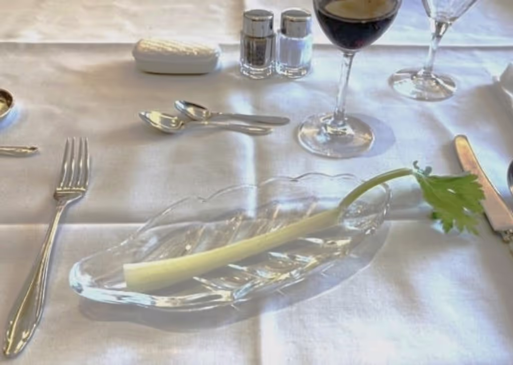 Osaka Private Tour - Celery as an appetizer