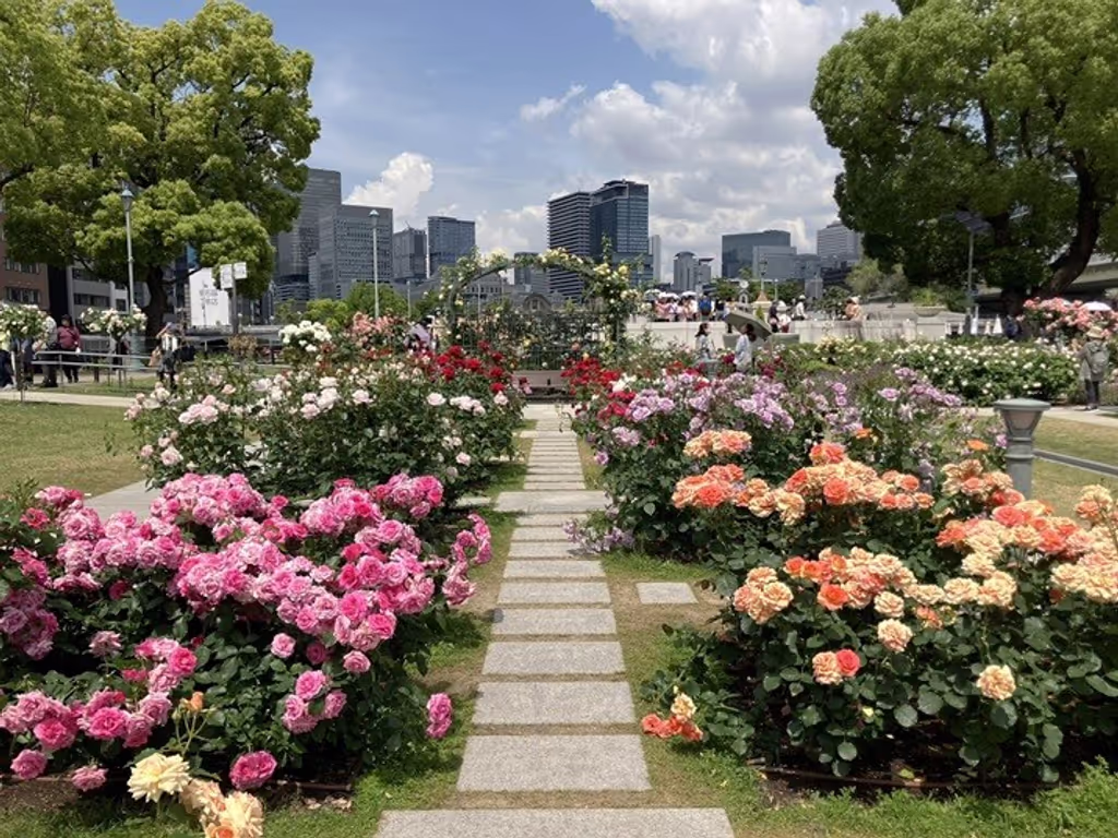 Osaka Private Tour - Nakanoshima Rose Garden
