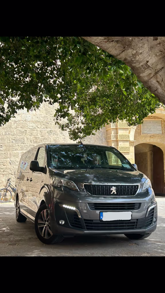 Malta Private Tour - Peugeot Traveller