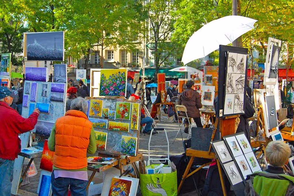 Paris Private Tour - Place du Tertre