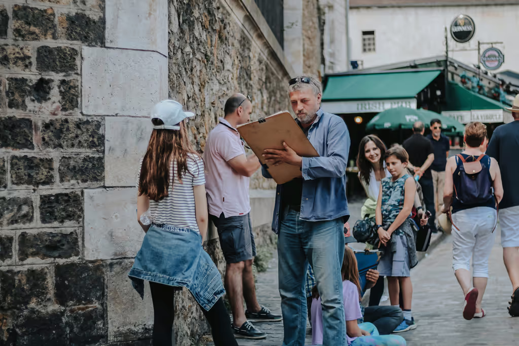 Paris Private Tour - Portrait Artist