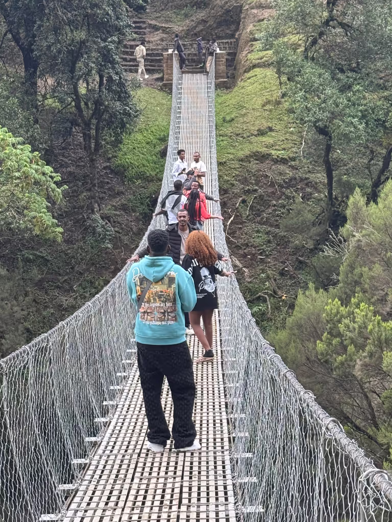 Addis Ababa Private Tour - Suspension brig at Wenchi
