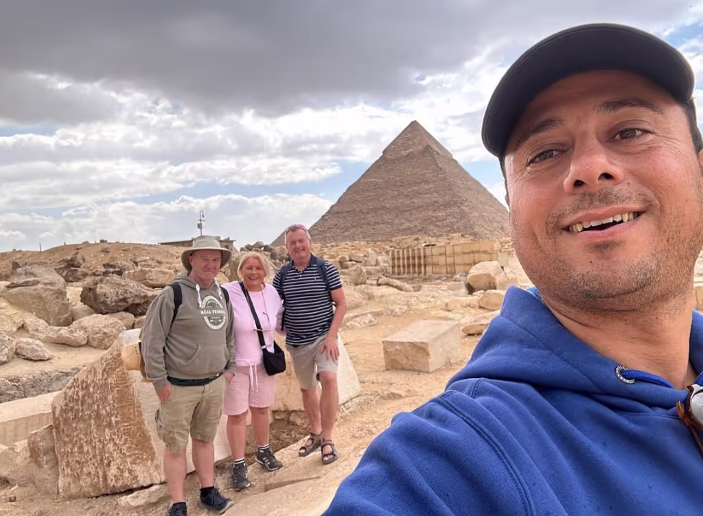 Giza Private Tour - At the pyramids