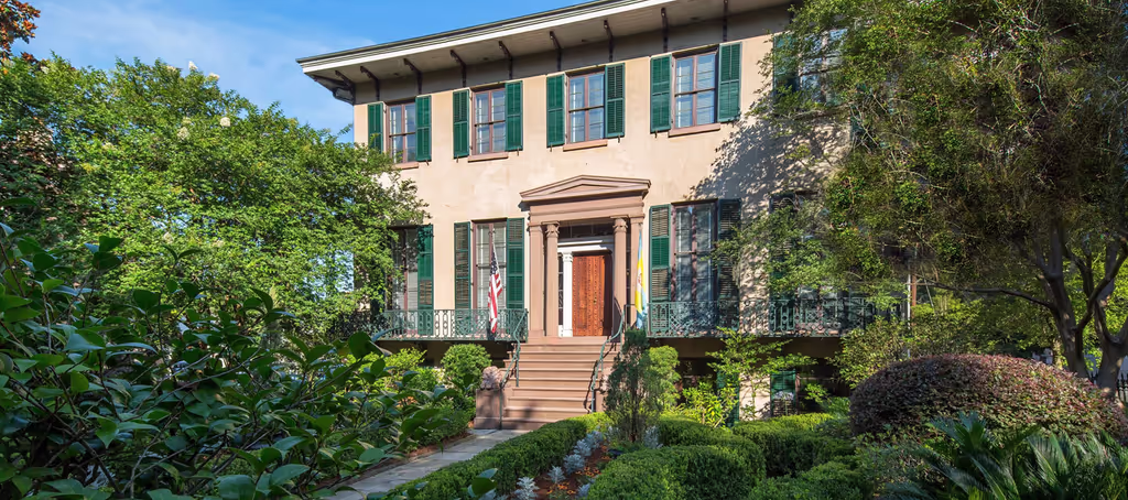 Savannah Private Tour - Andrew Low House.  Robert E. Lee visited in 1870.