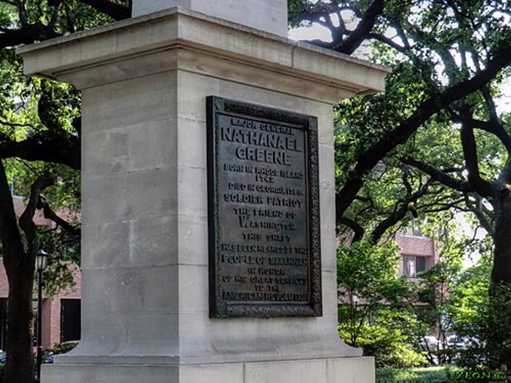 Savannah Private Tour - Nathanael Greene Monument, resting place of a hero
