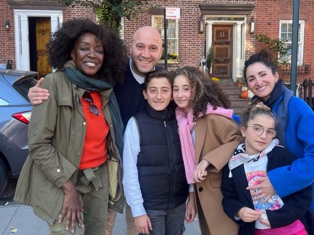 New York Private Tour - Our tour guide with Visiteurs in Greenwich Village