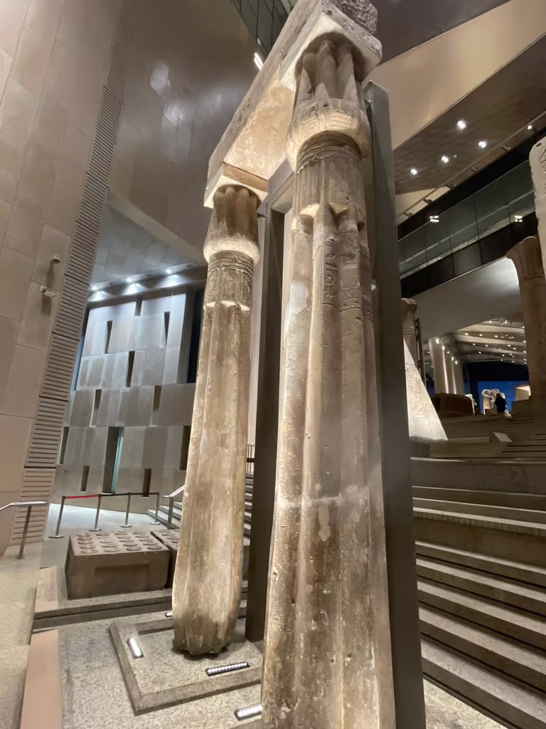 Giza Private Tour - An amazing gate from an ancient templet