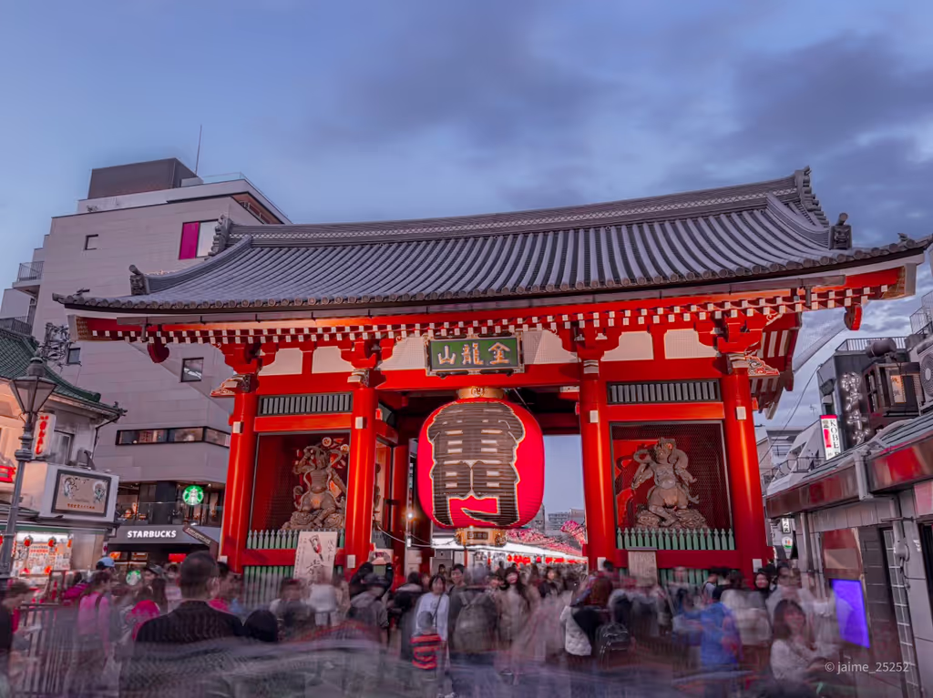 Tokyo Private Tour - Kaminarimon in Asakusa