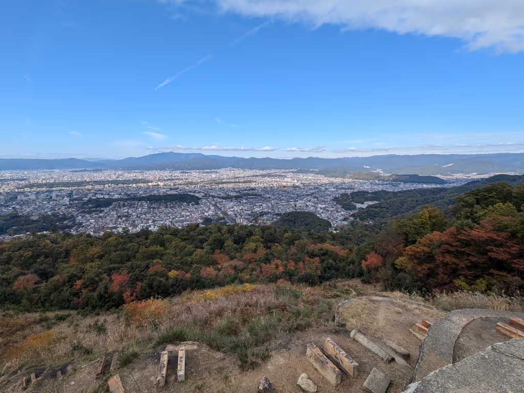 Kyoto Private Tour - Kyoto view before sunset
