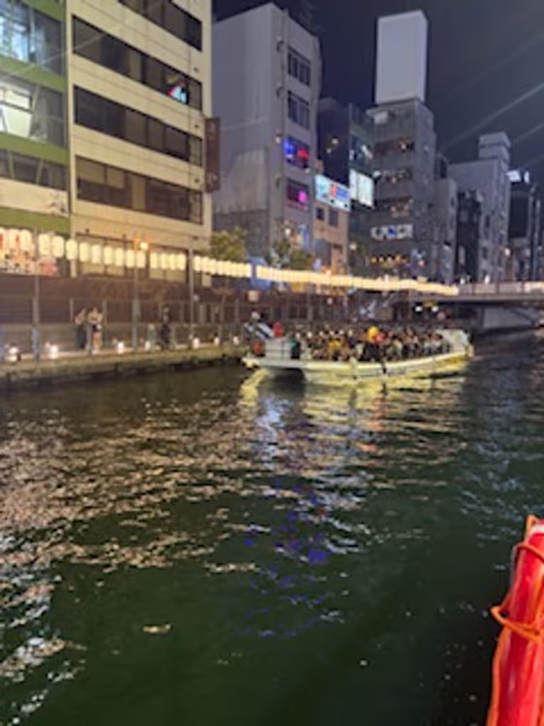 Osaka Private Tour - Dotonbori canal cruise