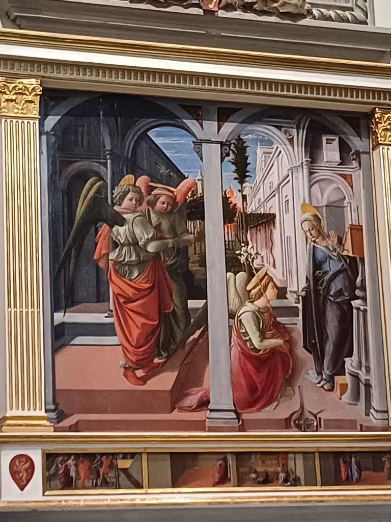 Florence Private Tour - Annunciation by Filippo Lippi