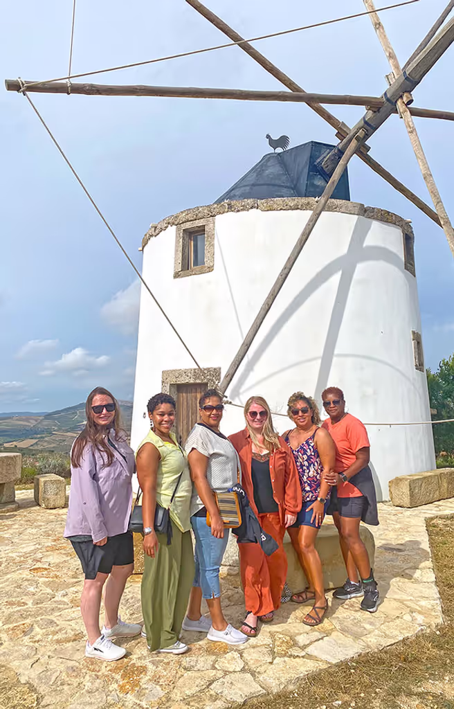 Lisbon Private Tour - Top on the windmill