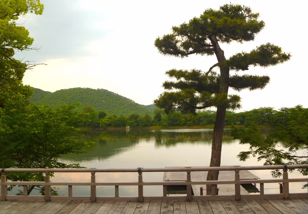Kyoto Private Tour - Osawa pond in Daikakuji Temple