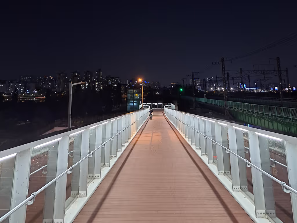 Seoul Private Tour - Night view of the Hangang River
