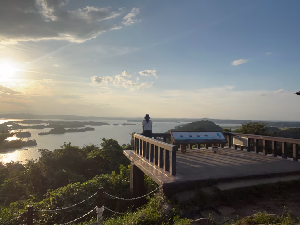 Miyagi Private Tour - 360°panorama of Matsushima Bay