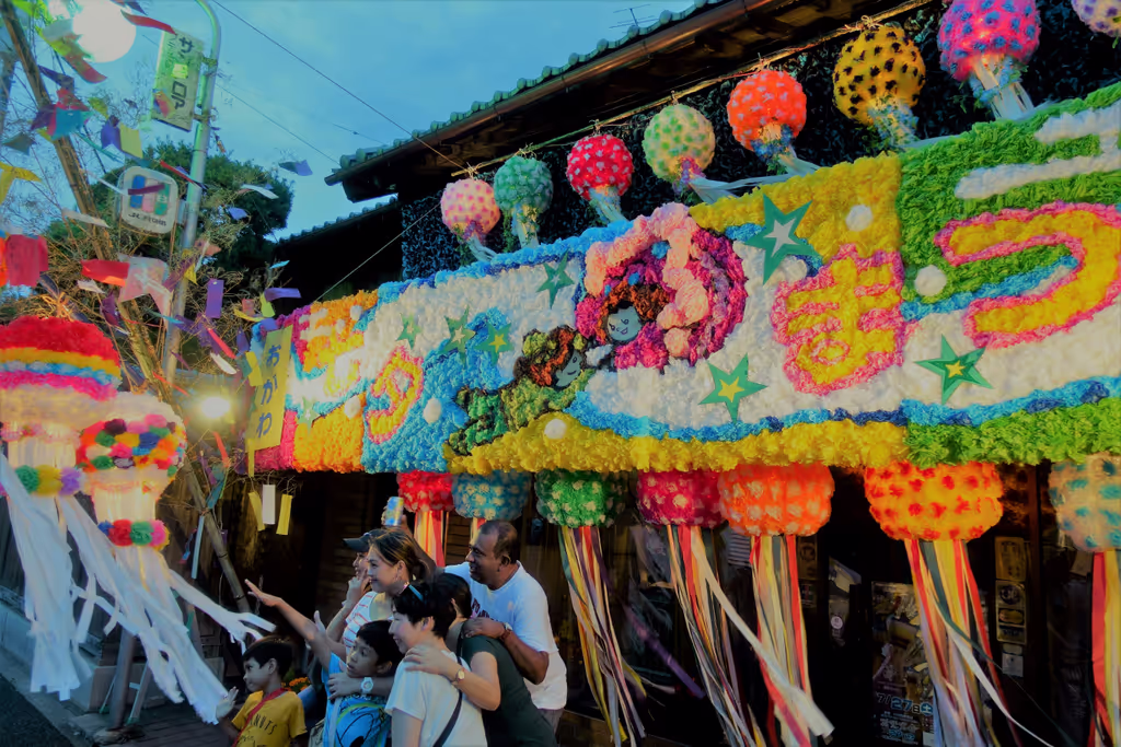 Saitama Private Tour - Tanabata festival in Ogawa Machi late July