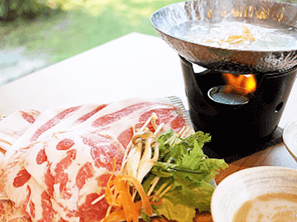 Saitama Private Tour - food example at the brewery restaurant