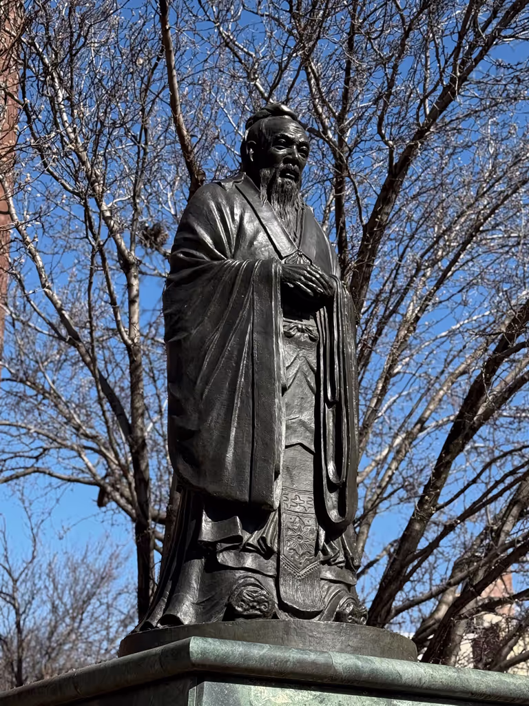 New York Private Tour - The Confucius Statue