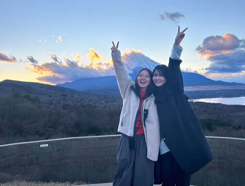 Mount Fuji Private Tour - The panoramic view point at Lake Yamanaka