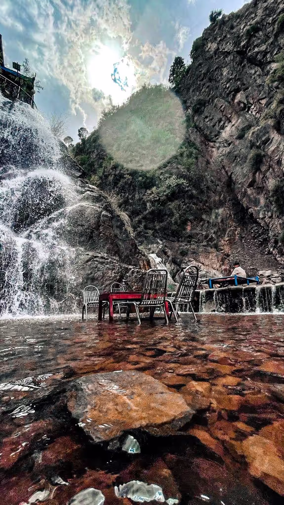 Islamabad Private Tour - Tea point In Kashmir Neelum Valley