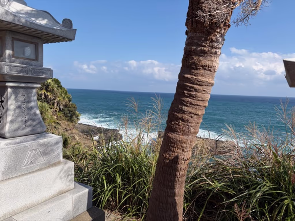 Miyazaki Private Tour - The ocean from Udo