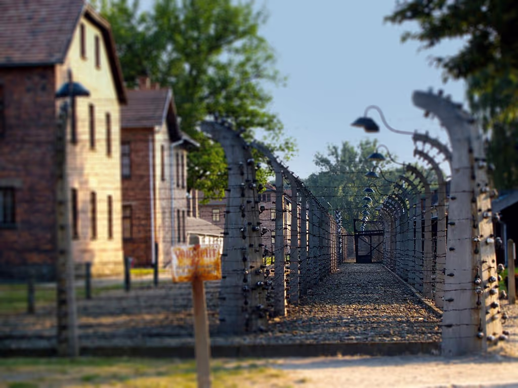 Prague Private Tour - Auschwitz I holds powerful museum exhibits.
