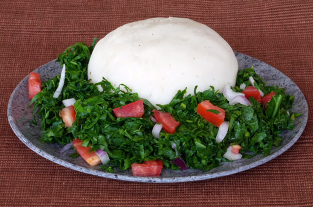 Nairobi Private Tour - Ugali and Sukuma Wiki – a staple Kenyan dish