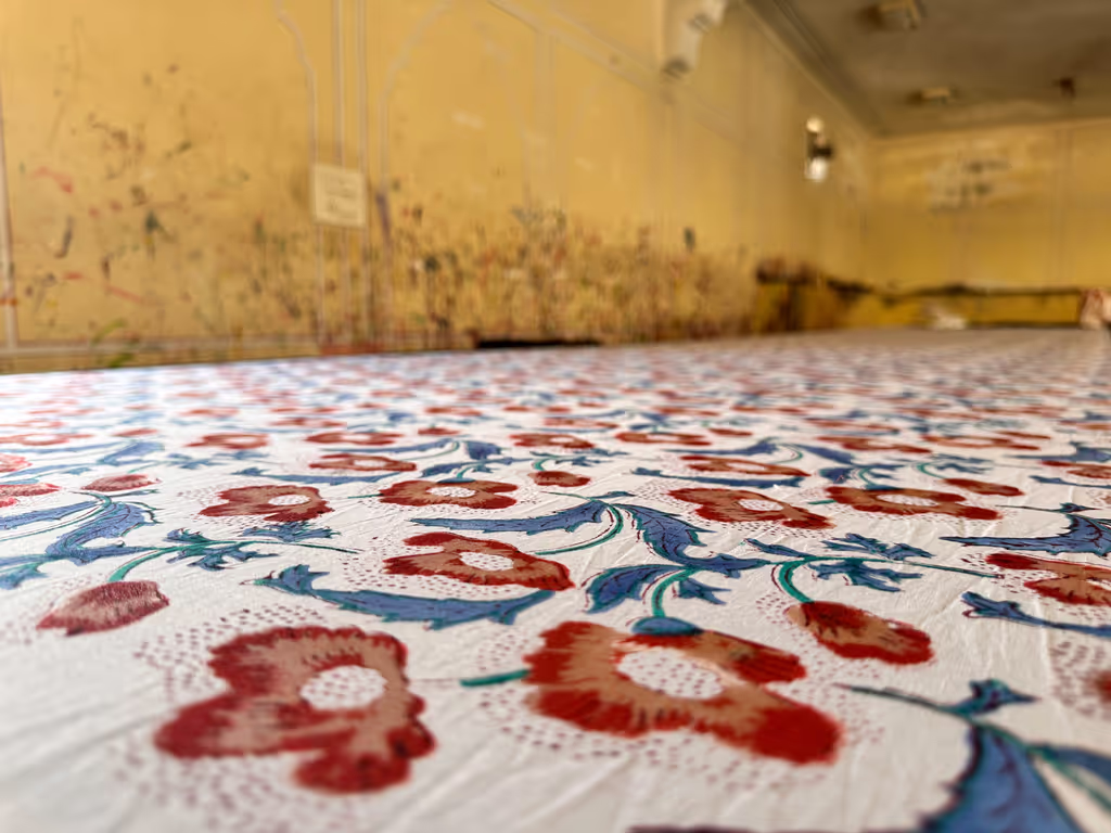 Jaipur Private Tour - Printing memories on fabric