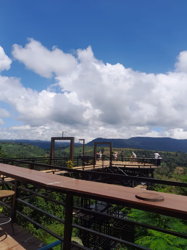 Champasak Private Tour - Lava Restuarant on the way.