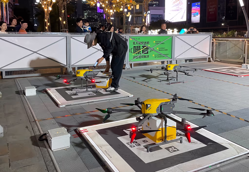 Shenzhen Private Tour - Drone food delivery