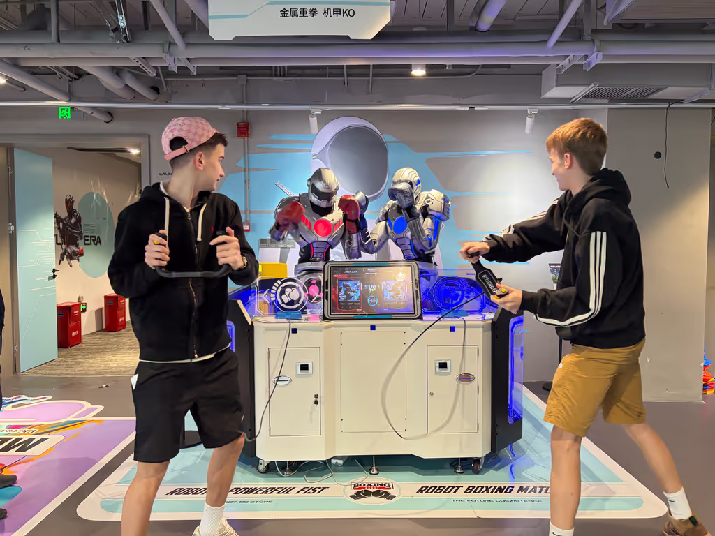 Shenzhen Private Tour - Remote rontrol robot fight