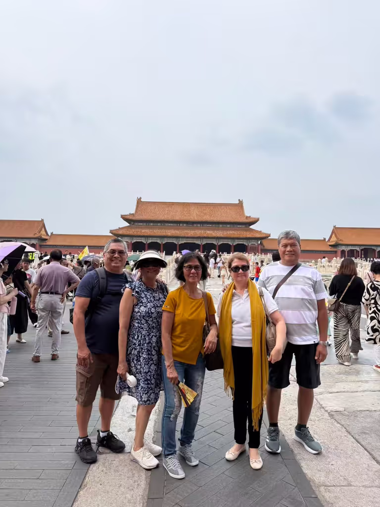 Beijing Private Tour - Happy clients from the Phillippines