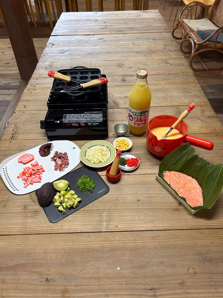 Toyama Private Tour - Preparing ingredients