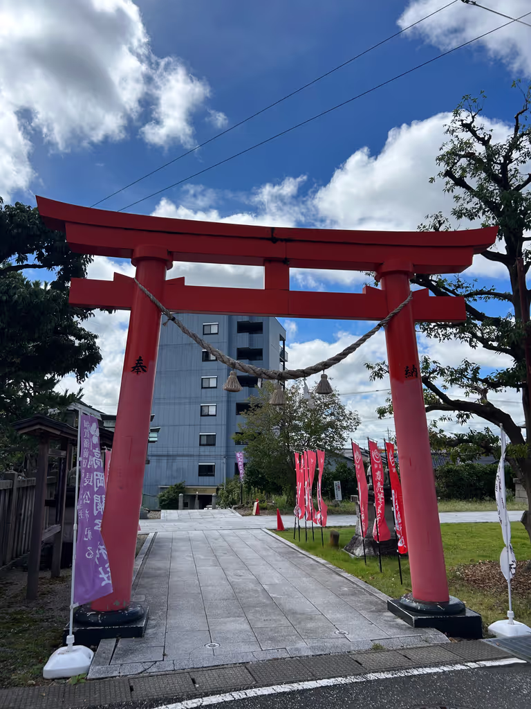 Toyama Private Tour - Sekino shrine, Torii gate