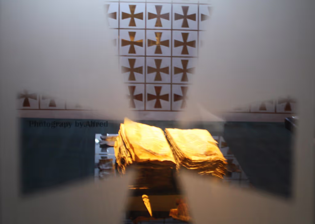 Cairo Private Tour - The Psalter of David at the coptic musuem.