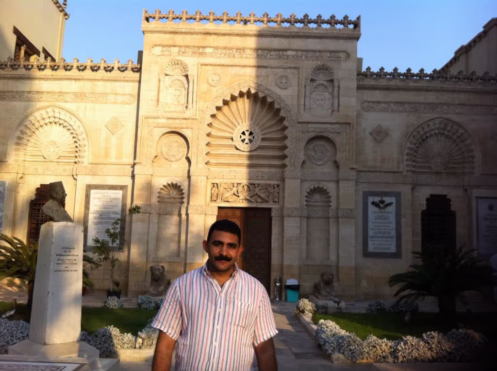 Cairo Private Tour - The facade of the coptic musuem