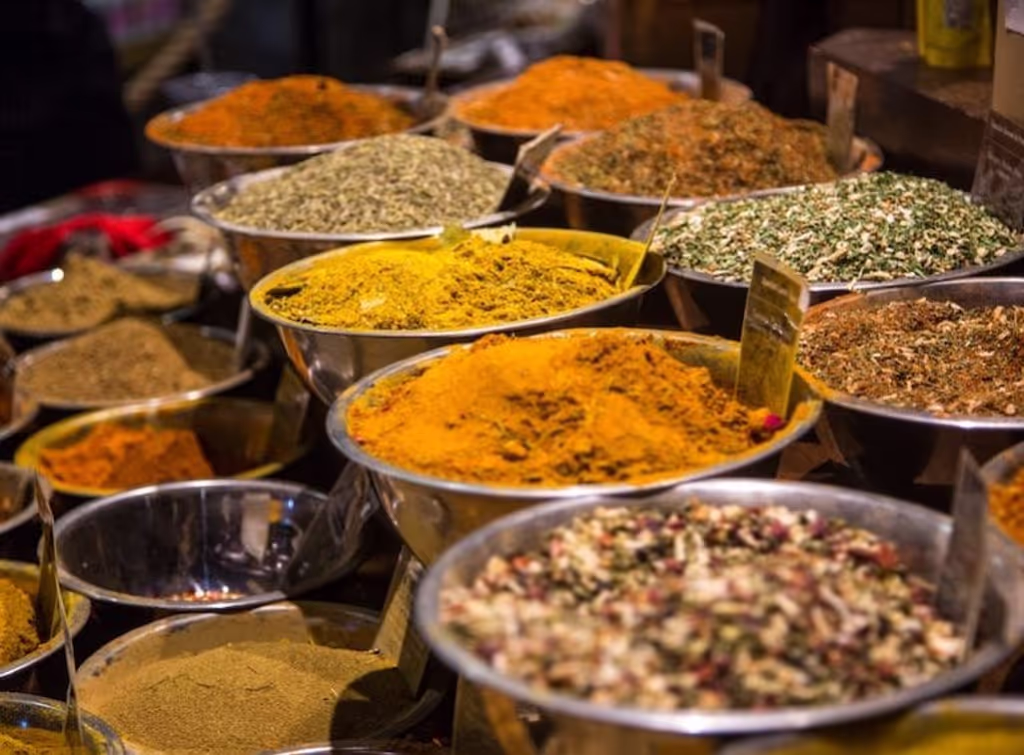 Singapore Private Tour - Fragrant spices for sale at Little India