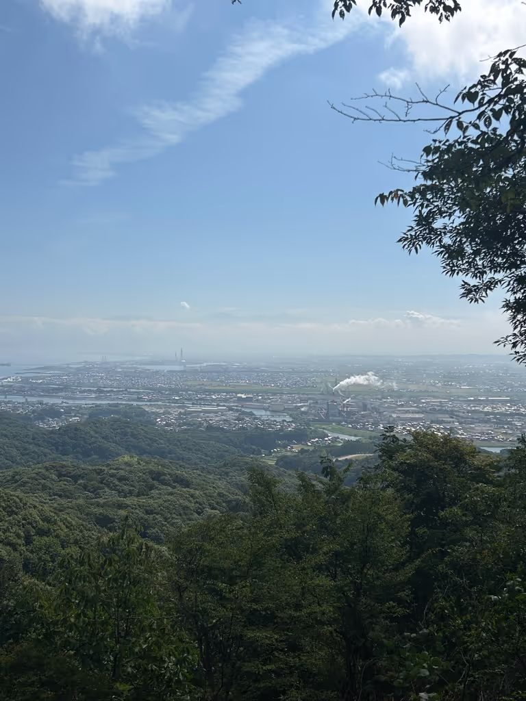 Toyama Private Tour - View from the top of the mountain