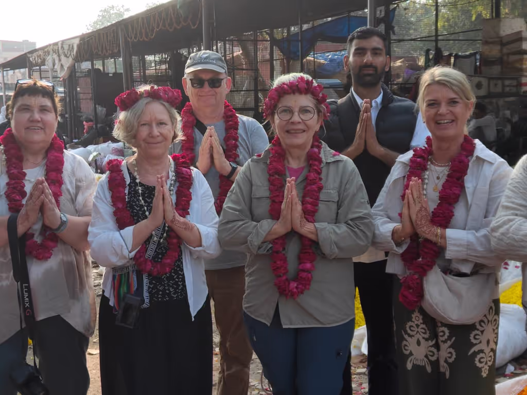 Jaipur Private Tour - At Flower & vegetable Market