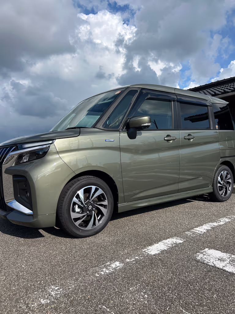 Toyama Private Tour - Car, 5-seater minivan, Suzuki Solio Bandit