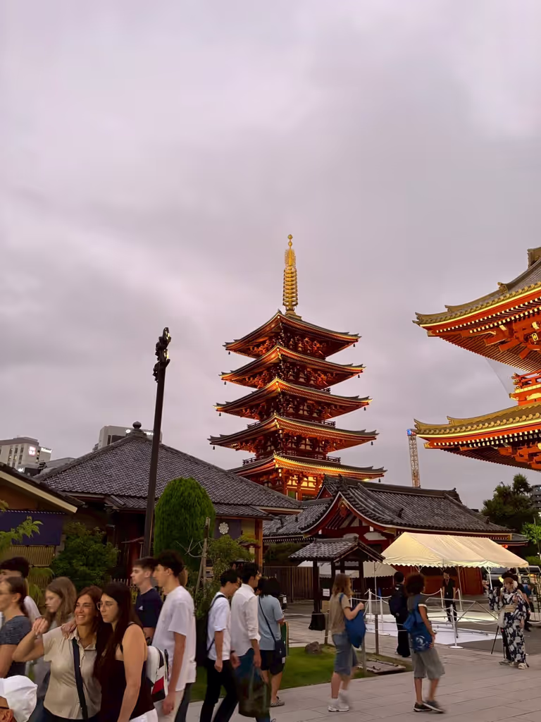 Tokyo Private Tour - Sensoji Five-Storied Pagoda