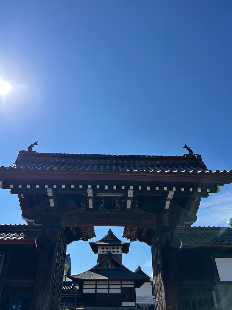 Toyama Private Tour - Sanmon gate