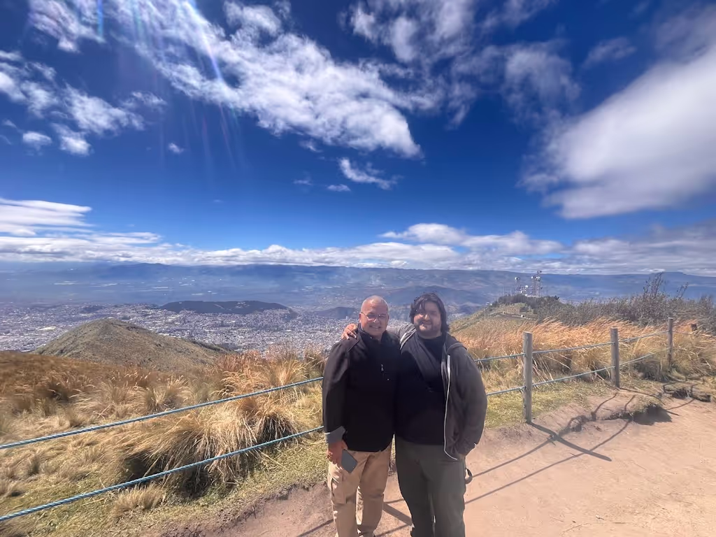 Quito Private Tour - View of the Quito city from el TeleferiQo!